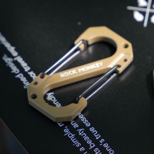 S-type Aluminum Alloy Buckle Outdoor Multi-functional 8-character Mountaineering Buckle Quick Hanging Keychain Hook