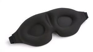 Mens And Womens Sleep Eye Mask 3D Contour Cup Sleep Eye Mask Concave Night Sleep Mask Blackout Soft And Comfortable Eye Mask