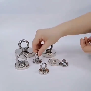 Nam châm cứu hộ siêu mạnh cỡ nhỏ D16 D20 D25 D32 D36 D42 D48mm tùy chọn
