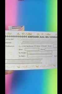 Kwitansi Jual Beli Motor Mobil | Siap Kirim | Grosir | Murah | 1 & 2 ply | Percetakan Narendra