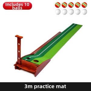 PGM GOLF | Indoor Home Real Wood Golf Putting Trainer
