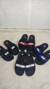 SANDAL DISTRO PRIA  TERMURAH/ CLASSICAL 01 / SANDAL SLIDE PRIA / SANDAL PRIA KEKINIAN SOL BLACK