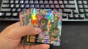 Potdemiel | 100Pcs All Shiny Spanish Pokémon cards Rare Vmax TAG TEAM V Energy Card Collectible Card pokemon Trading card