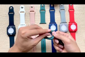 [Combo] Dây + ốp lưng silicon cho đồng hồ iwatch seri 9/8/7/6/5/4/3/2/1/SE..đủ size 38/40/41/42/44/45mm