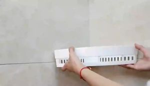 Kệ Nhà Tắm Góc Tường Tam Giác Kệ Nhà Bếp Đựng Gia Vị Dán Tường ( Nhựa) / Có sỉ