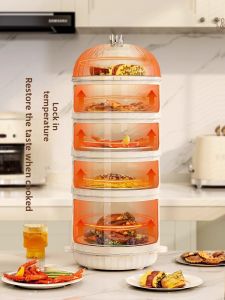OUHUAGUAN | Insulation Table Cover Food Cover Home Multi-layer Food Cover Storage Box