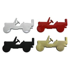 Willys classic car emblem Antique vintage car logo for Jeep Renegade Wrangler Compass Patriot Cherokee Rear badge Side sticker