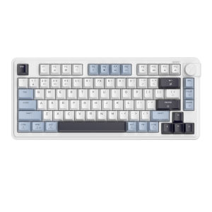 75% MageGee GK950 Mechanical Feeling Keyboard 80 Keys Membrane RGB Backlit Wired & Wireless Mini Keyboard For Laptop /PC