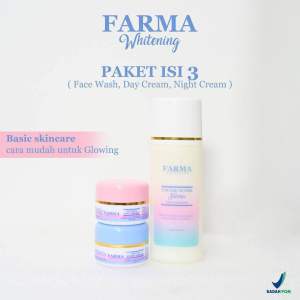 Farma Whitening Skincare Bpom Original || Skincare Farma Whitening