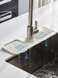 Mili Wind Silicone Draining Pad Water Cushion Kitchen Faucet Splash-Proof Water Cushion Sink Wash Face Wash Basin Water-Proof