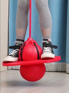 Internet celebrity toy Childrens kindergarten sports toy double rope jump ball adult balance fitness jump ball Bouncy ball