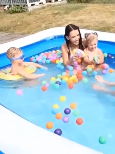 (SP1) Passion Inflatable Swimming Pool for Kids