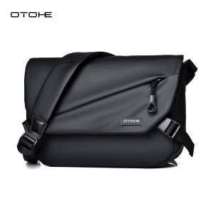 OTOHE Men Fashion Shoulder Bags Cross Body Bags Messenger Bag Waterproof Oxford Cross Body Bag Large Capacity Sling Bags Simple Casual Sport Street Bag for Men Male Student Teenager