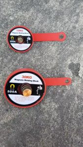 กราวด์เชื่อมแม่เหล็ก ขนาด 15 กก และ 30 กก / บล็อกเชื่อมแม่เหล็ก กาวแม่เหล็กจับเชื่อม สายกราวด์แม่เหล็ก แม่เหล็กจับสายดิน สายดินแม่เหล็ก บล็อคกราวด์แม่เหล็ก