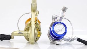 CORALOV Gulungan Pancing  AC1000-7000 Power Handle Metalik Tahan Lama 5.2:1