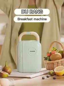 LEUSE Newstyle Sandwich Maker/Breakfast Machine Multifungsi Pemanggang Roti Toaster