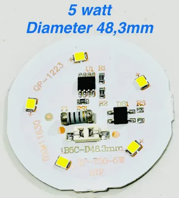 PCB LED AC ALMINI CAPSULE 5 10 15 20 30 40 50 60 WATT