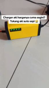 SMART BATTERY CHARGER / CHARGER AKI MOBIL MOTOR PORTABLE VOLTUNER 12V 2A ALAT CAS AKI ACCU KENDARAAN
