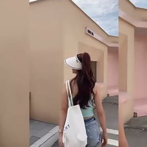 Murah Banget - Topi Visor Wanita Pantai Outdoor Pelindung Panas / Topi Musim Panas / Topi Knit Visor Fashion Lipat Besar Wanita Import
