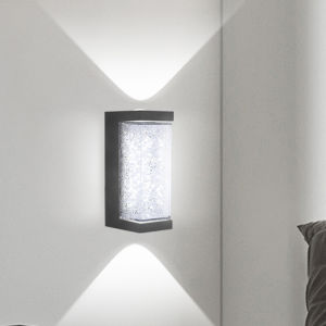 Đèn Tường Pha Lê LED Hiện Đại 10W AC85-265V Ánh Sáng Sang Trọng Cho Phòng Ngủ Phòng Khách Hành Lang Cầu Thang - Đèn Tường Trong Nhà Màu Đen