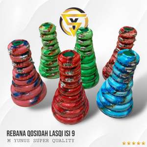 Rebana Qasidah Lasqi M Yunus Super Quality Isi 9