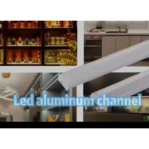 3meter LED strip light aluminium U channel / profile track surface mounting