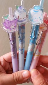 PULPEN GEL SANRIO MERMAID & CAKE SERIES MODEL MIKA TINTA HITAM KARAKTER CINNAMOROL 0.5MM TINTA HITAM | ALAT TULIS SEKOLAH | PERLENGKAPAN SEKOLAH | ALAT TULIS KANTOR | PULPEN ANAK SD ANAK | LUCU | SANRIO