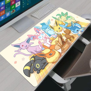 Potdemiel | Tấm Lót Chuột Chơi Game Pokemon Pikachu Anime - Tấm Lót Bàn Phím Cao Su Chống Trượt Lớn Bền Bỉ Dành Cho Game Thủ Họa Tiết Hoạt Hình