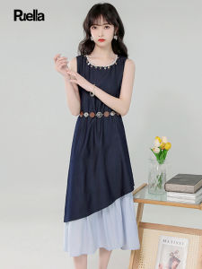Puella | Asymmetrical Hem Loose Draped Dress