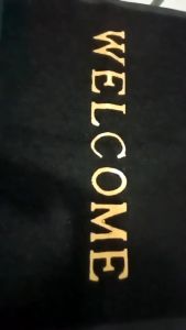 DAILYGO Highquality Welcome Doormat Bathroom Bedroom Floor Shower Rug Nonslip Rubber Doormat Floor Mats