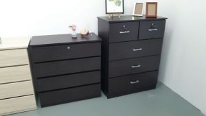 TW (KL & Selangor) Ready Assembled 4 Layer Chest Drawer Series/Drawer Storage/Furniture Drawer