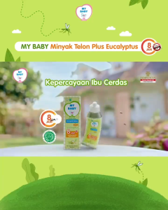 My Baby Minyak Telon Plus 150 ML Minyak Bayi Anti Nyamuk - MY BABY
