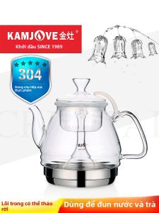 Kamjove | Ấm Điện Kính Dành Riêng Cho Bếp Từ
