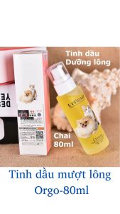 Tinh dầu mượt lông mới- siêu bóng lông cho thú cưng Orgo-60ml