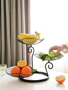Fruit tray living room high-end atmosphere grade home light luxury style modern simple style Fruit Basket
