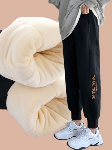 Thickened Cotton Trousers for Children Winter Outerwear Fleece Lined Extra Warm Three Layer Cotton Special Super Thick for Winter