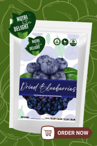 Dried Blueberries Premium Sweet Fruit Snack | Perfect for Oatmeal Yogurt Baking & Trail Mix | 100g 250g 500g 1kg