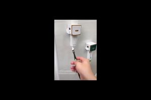 Bộ Nhả Kem Đánh Răng tuýp mỹ phẩm đồ nặn lấy kem đánh răng gắn tường thông minh