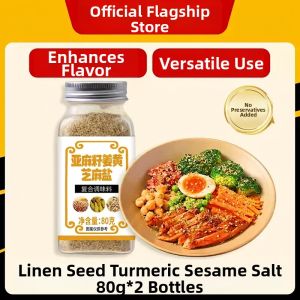 WENXIANGZAN | Organic Zero-fat Linseed Turmeric Sesame Salt
