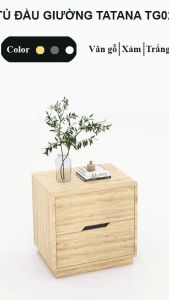 FREESHIP HCM - Tủ Đầu Giường Tab Đầu Giường Gỗ MDF Tatana TG024 - có thiết kế theo yêu cầu