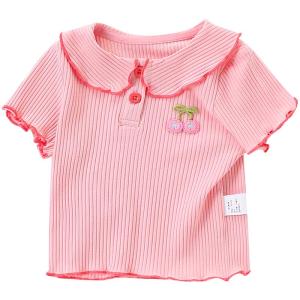 Hamqi | Summer New Fashionable Cotton Polo Shirt for Girls