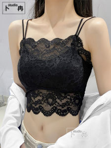 Áo Ba Lỗ Ren Mỏng Kiểu Mới 2025 Áo Ba Lỗ Ren Hở Lưng Cho Nữ Áo Ba Lỗ Lót Trong Và Áo Khoác Ngoài Mùa Hè