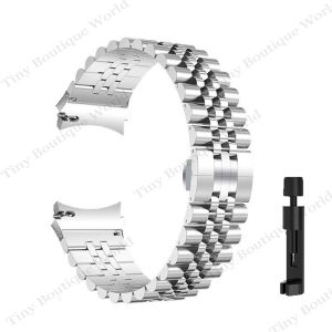 สำหรับ Samsung Galaxy Watch 4 และ Galaxy Watch 5 ที่มีรหัสเลส 44 และ 40 มิลลิเมตร และ 44 และ 40 มิลลิเมตร โลหะนาฬิกาวง สำหรับคลาสสิก 46 และ 42 มิลลิเมตร คุณสามารถค้นหาสินค้าที่ต้องการได้ที่นี่