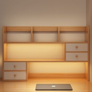 Multilevel Storage Rack For Desk