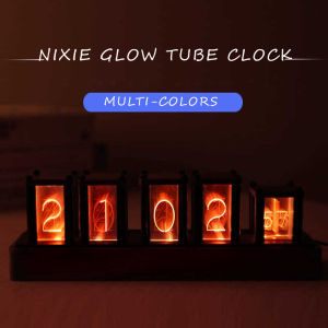 DIY Wooden Nixie Tube Clock: A Luxurious Gift Idea