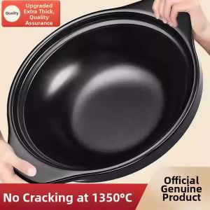 SANGFU | High-Heat Resistant Clay Pot for Cooking Rice and Soup