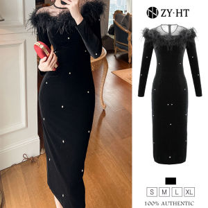 Zyht phụ nữ ăn mặc Đầm công sở váy hàn quốc kỳ nghỉ dresse ĐầM Dạ HộI tham dự sự kiện dresse trang phục sang trọng Đầm thời trang Đầm đi tiệc Wedding dresse 30674