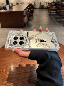 Silicone Phone Case for OnePlus 13 ACE3/2/5 with Laser Design Mens Full Cover Protective Shell Anti-Fall Cartoon Anime Style