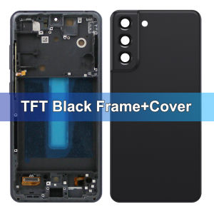 S21 FE 5G Screen Replacement AMOLED For Samsung S21FE LCD Display G990B G990U G990W Touch Digitizer With Frame