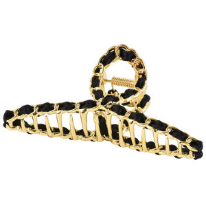 Large Size Metal Shark Hair Clip Womens Black Hair Accessories Tail Grab Clip Stylish Elegant Fashion Hair Grips FromSheep